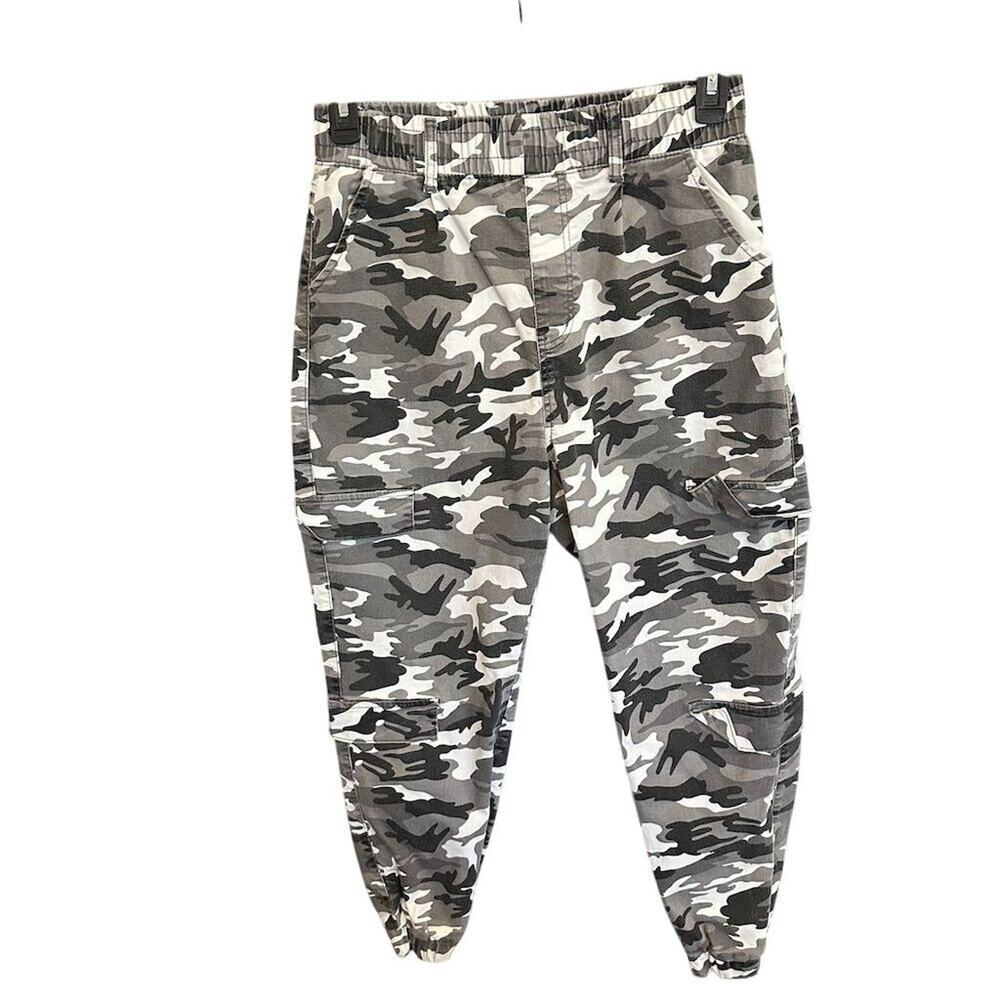VIP Jeans Camouflage Cargo‎ Jogger Pants Women's Size 13 Multicolor